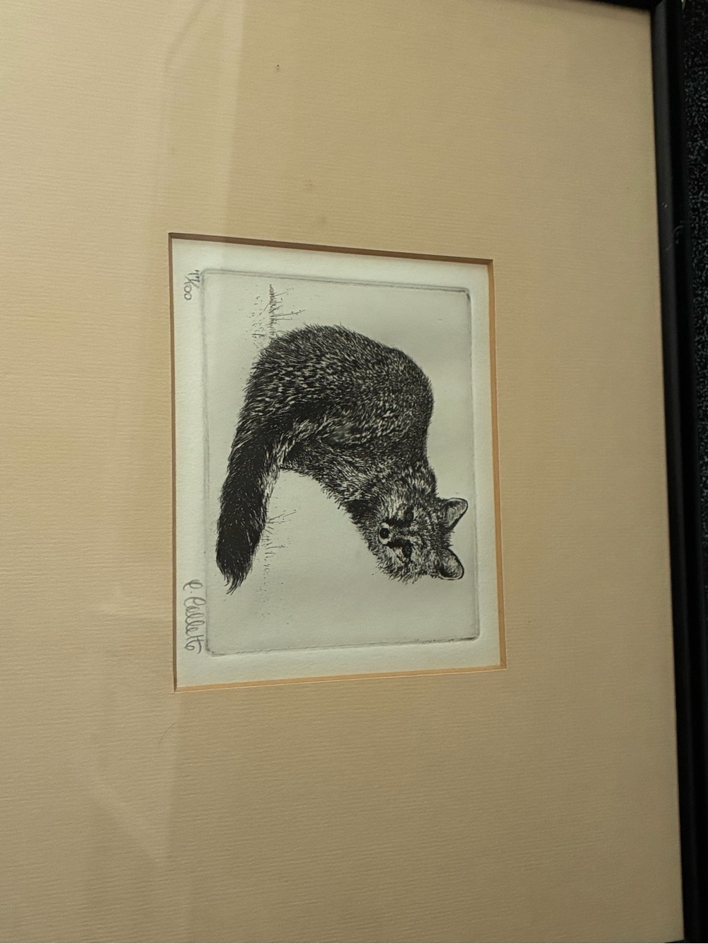 Carol Collette Etching